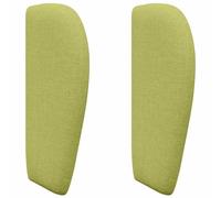 vidaXL Oreja de cabecero Verde 40 x 23 x 6 cm Tela,