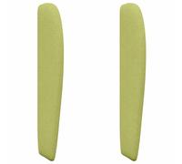 vidaXL Oreja de cabecero Verde 80 x 23 x 6 cm Tela, Cabecera Moderna, Acolchado de Espuma, diseño Minimalista, Mueble contemporáneo, Descanso cómodo