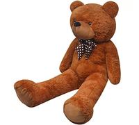 vidaXL Oso de Peluche Gigante Blando Marrón 170 cm Osito de Juguete Grande