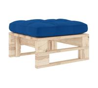 Vidaxl otomana de jardín de palets madera de pino impregnada
