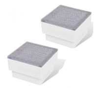 VidaXL Pack 2 Focos Empotrables de 16 Luces LED para Exterior
