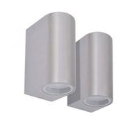 VidaXL Pack 2 Lámparas de Pared para Exterior 50W GU10