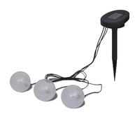 VidaXL Pack 3 Farolas LED Solares Flotantes para Piscina
