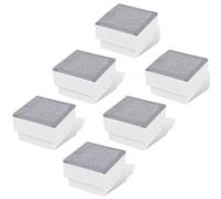 VidaXL Pack 6 Focos LED Empotrables Blanco Cálido