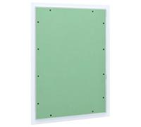 vidaXL Panel de Acceso Verde y Plata 55 x 75 cm Aluminio y Pladur, Soluciones de Paneles para la Sala Moderna, diseño Oculto Duradero, Paneles funcionales para Interior y Exterior