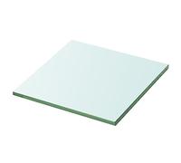 Vidaxl panel de estante vidrio claro 30x30 cm