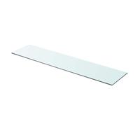 vidaXL Panel de Estante de Vidrio Templado Modelo Claro con Medidas 90x20 cm