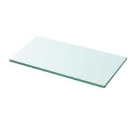 vidaXL Panel de estante de vidrio templado Modelo Claro 30 x 12 cm