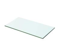 vidaXL Panel de Estante Vidrio Claro 50x20 cm