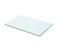 vidaXL Panel de Estante Vidrio Claro 50x25 cm