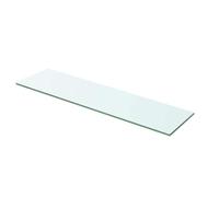 vidaXL Panel de Estante Vidrio Claro 60x12 cm