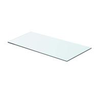 vidaXL Panel de Estante Vidrio Claro 60x25 cm