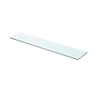 vidaXL Panel de Estante Vidrio Claro 70x15 cm