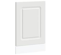 vidaXL Panel para lavavajillas Kalmar Blanco 45x1,5x67 cm, Panel Frontal de lavavajillas, Panel, Panel de Puerta Frontal de lavavajillas
