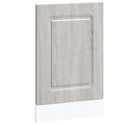 vidaXL Panel para lavavajillas Kalmar Gris Sonoma 45x1,5x67 cm, Panel Frontal de lavavajillas, Panel, Panel de Puerta Frontal de lavavajillas