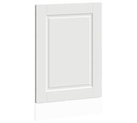 vidaXL Panel para lavavajillas Porto Madera contrachapada Blanco
