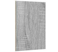 vidaXL Paneles Decorativos 12 pcs Gris Sonoma 15 x 21 x 0.27 cm, Paneles Decorativos rectangulares, Modernos, de Madera, Ideales para tu Sala de Manualidades y Suministros artísticos