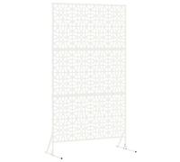 vidaXL Pantalla de Privacidad 100 x 50 x 180 cm Acero, Pantalla de privacidad Moderna para jardín y terraza, Separador Exterior, Panel de Acero Rectangular