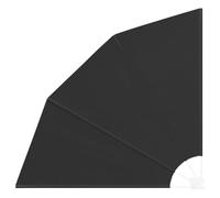 vidaXL Cortina de Privacidad Plegable para Exterior Antracita 140 x 140 cm, con Diseño de Ventana Suave, Resistente a los UV, Tela de Poliéster, Marco de Acero Recubierto, Solución de Sombra Opaca pa