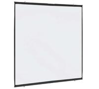 vidaXL Pantalla de proyección Colgante de Pared 81 Pulgadas 1:1, Pantalla de proyección, Pantalla de proyección Manual, Pantalla de presentación de Oficina