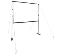 vidaXL Pantalla de proyección con Soportes 90 Pulgadas 4:3, Pantalla de proyector, Pantalla de proyector Manual, Pantalla de presentación de Oficina