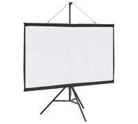 vidaXL Pantalla de proyección con trípode 60 pulgadas 16:9, pantalla de proyector, pantalla de proyector manual, pantalla de presentación de oficina