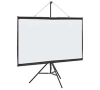 vidaXL Pantalla de proyección con trípode 72 Pulgadas 16:9, Pantalla de proyector, Pantalla de proyector Manual, Pantalla de presentación de Oficina