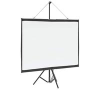 vidaXL Pantalla de proyección con trípode 72 Pulgadas 4:3, Pantalla de proyector, Pantalla de proyector Manual, Pantalla de presentación de Oficina