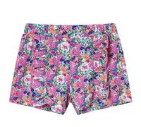 vidaXL Pantalón Corto de Niños con Volantes y Flores Ropa Infantil Rosa Fucsia 140