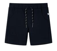 Pantalón Corto Infantil con Cordón Bolsillos Ropa para Niños Azul Marino 140