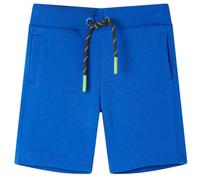 vidaXL Pantalón Corto Infantil con Cordón Cintura Elástica Ropa de Niños Azul 104