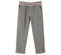 vidaXL Pantalón Infantil Cintura Elástica Ropa para Niños a Cuadros Color Crudo 128