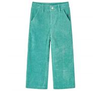 vidaXL Pantalón Infantil de Pana Verde Menta 128