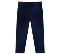 vidaXL Pantalón Infantil Ropa de Niños con Cinturilla Elástica Azul Marino Oscuro 128