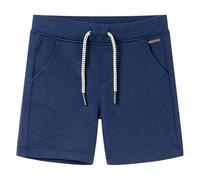 vidaXL Pantalones cortos infantiles con cordón azul oscuro 116