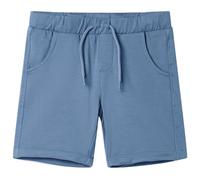 vidaXL Pantalones cortos infantiles con cordón azul oscuro 116