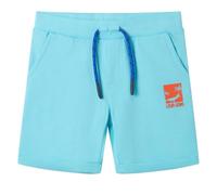 vidaXL Pantalones Cortos Infantiles con cordón Color Aguamarina 128