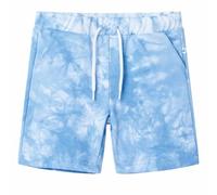 vidaXL Pantalones Cortos Infantiles con Cordón Ropa para Niños Bolsillos Azul Suave 116