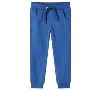 vidaXL Pantalones de Chándal Infantiles Cintura con Cordón Ropa Niños Azul Oscuro 116