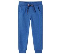 vidaXL Pantalones de Chándal Infantiles Cintura con Cordón Ropa Niños Azul Oscuro 140