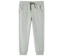 vidaXL Pantalones de Chándal Infantiles Cintura con Cordón Ropa Niños Caqui Claro 116