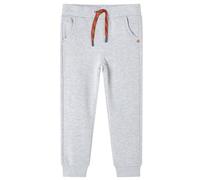 vidaXL Pantalones de Chándal Infantiles con Cordón Ropa de Niños Gris Mélange 140