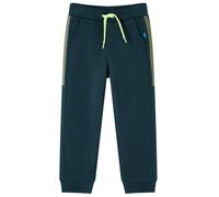 vidaXL Pantalones de Chándal Infantiles con Cordón Ropa Deportiva Verde Musgo 104