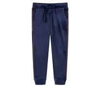 vidaXL Pantalones de Chándal Infantiles Ropa de Niños con Bolsillos Azul Marino 128