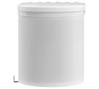 vidaXL Papelera de Cocina Empotrada Cubo de Basura Contenedor Basurero para Puerta de Armario Hogar Oficina Higiénico Plástico 8 L