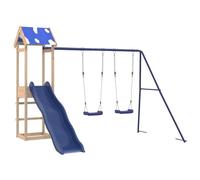 vidaXL Parque Infantil de Exterior de Madera Maciza de Pino