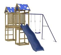 vidaXL Parque Infantil de Exterior Madera de Pino impregnada