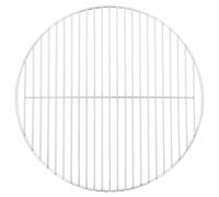VidaXL Parrilla Redonda Ø44,5 Cm 304 Acero Inoxidable
