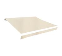 vidaXL Parte Superior del Toldo de Lona Color Crema 4 x 3 m (Marco No Incluido)