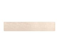 vidaXL Pasillo de Alfombra MARSA Crema 80 x 450 cm Poliéster y PVC